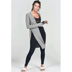 Joah Brown Luna Cardigan in Light Gray Size M/L